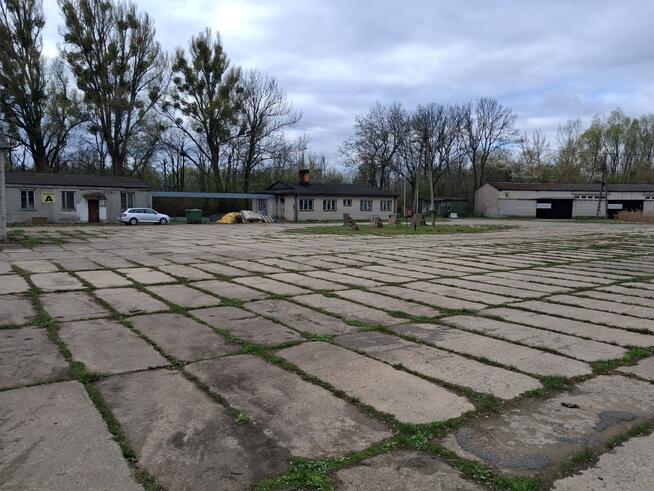 Błonie utwardzony plac TIR PKP monitoring siła A2