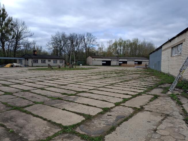 Błonie utwardzony plac TIR PKP monitoring siła A2