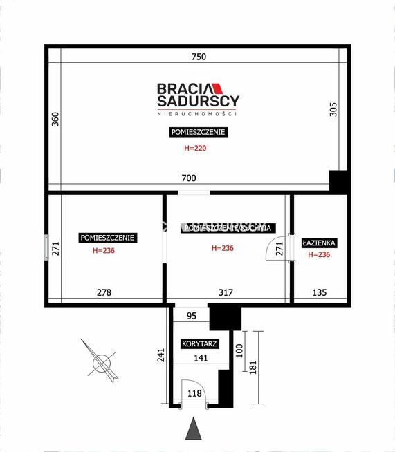 Lokal użytkowy Kraków Dębniki, Kliny, Geremka