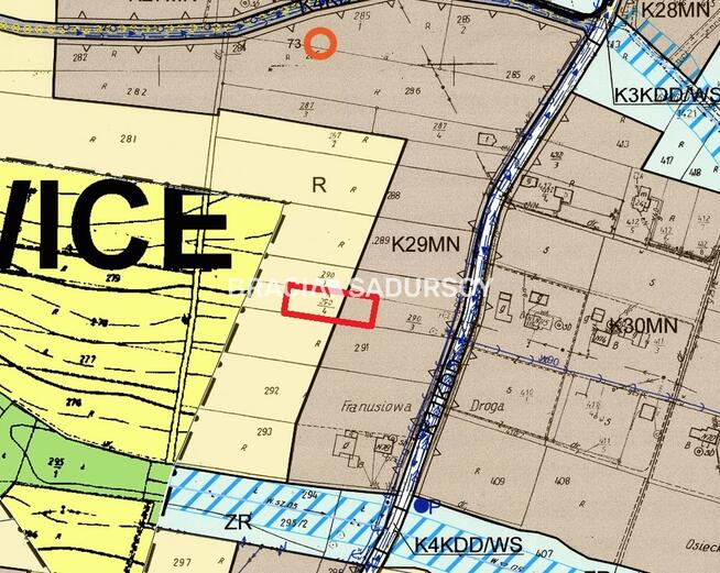 Działka rolna Sławkowice gm. Biskupice