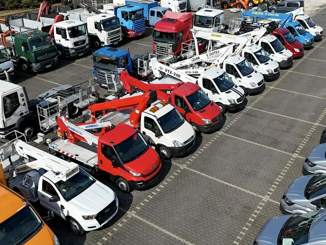 MAN TGL 7.150 Zwyżka Ruthmann T300 30m w bok 20m Mały przebieg Podnośnik Koszowy UDT Wumag GSR Palfi