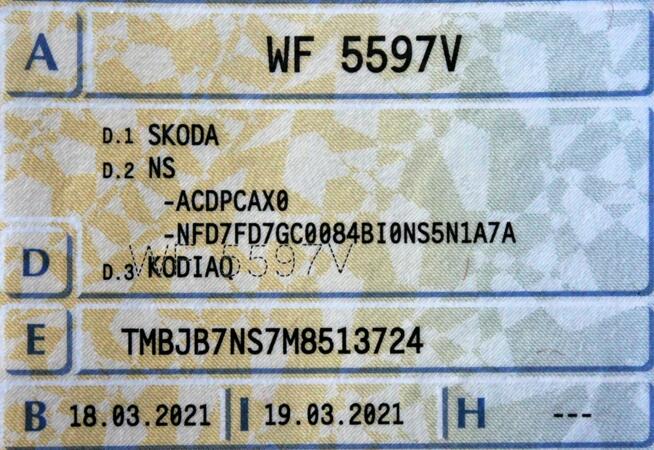 Škoda Kodiaq SalonPL FV23% DSG Ambition Kamera LED Navi Tempomat 1WŁ Gwarancja