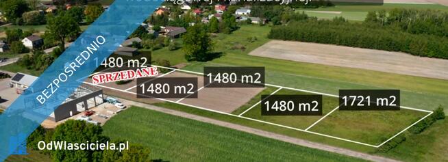 DZIAŁKI NA SPRZEDAŻ – Aleksandrów, gm. Jakubów (pow. miński)