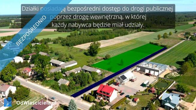 DZIAŁKI NA SPRZEDAŻ – Aleksandrów, gm. Jakubów (pow. miński)