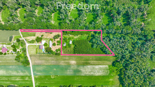 Oaza spokoju pod Częstochową – 1,05 ha z ogromnym