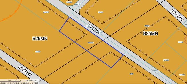 Działka Zieleniewo gm. Kołobrzeg