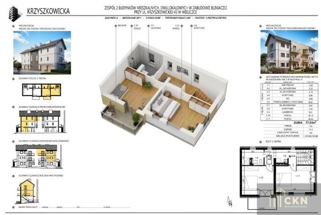 Mieszkanie Wieliczka, Krzyszkowicka