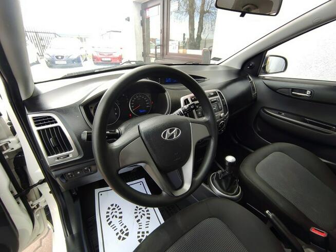 Hyundai i20 klimatyzacja, el. szyby, 5drzwi, LPG, radio CD/AUX, bez turbo, zarejes