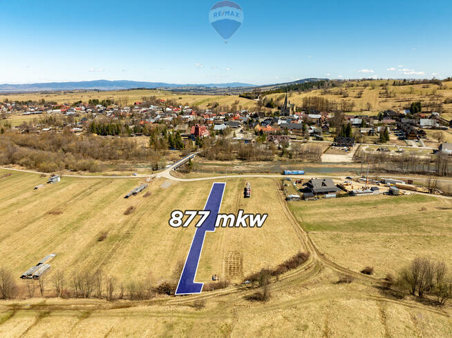 DZIAŁKA BUDOWLANA CHOCHOŁÓW | 877m2