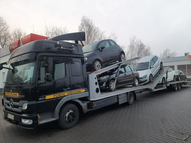 MERCEDES -ATEGO-MERSCH-AUTOTRANSPORTER NA 5 AUT! BDB STAN MECHANICZNY