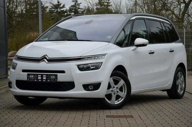 Citroen C4 Grand Picasso Białe Opłacone 1.2T Panorama Navi 7-Foteli Alu