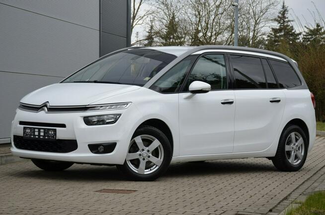 Citroen C4 Grand Picasso Białe Opłacone 1.2T Panorama Navi 7-Foteli Alu