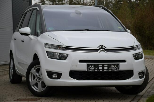 Citroen C4 Grand Picasso Białe Opłacone 1.2T Panorama Navi 7-Foteli Alu