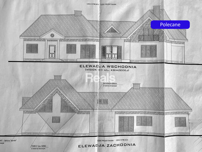 2 domy na klinikę lub pensjonat. Gm. Serock.