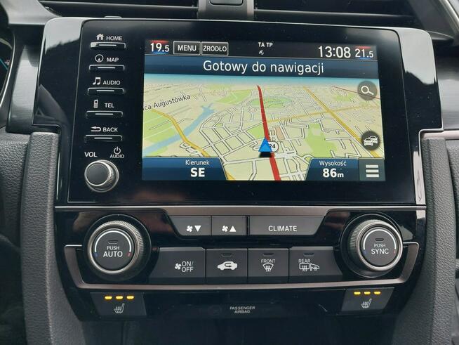 Honda Civic AUTOMAT + Salon Polska + pierwszy wł. + 100% bezwypadkowa