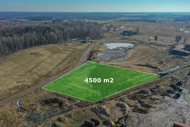 Budowlana działka pod wymarzony dom lub inwestycja