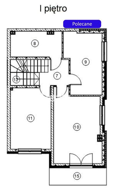 Segment domu dwulokalowego w cichej okolicy