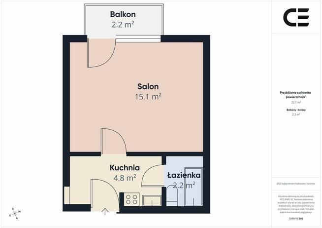 Kawalerka z balkonem w centrum Oleśnicy