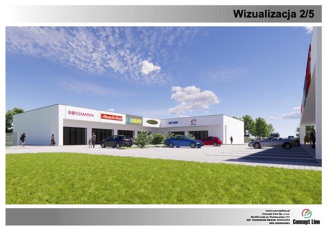 Działka z WZ usługowa w centrum Ozorkowa