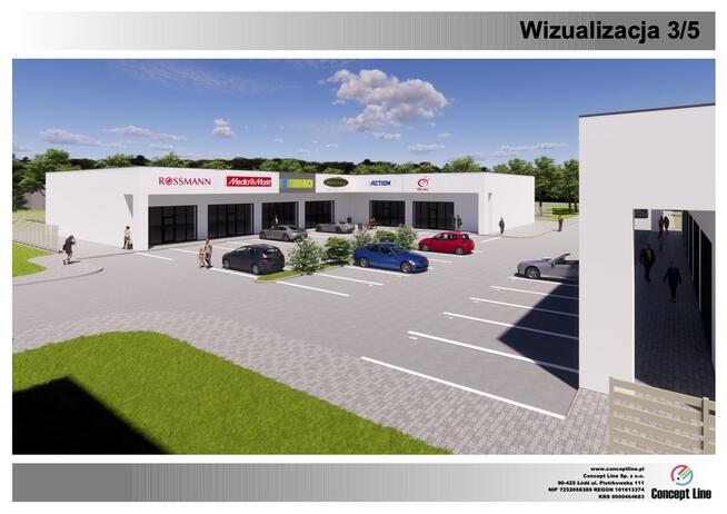 Działka z WZ usługowa w centrum Ozorkowa