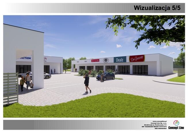 Działka z WZ usługowa w centrum Ozorkowa