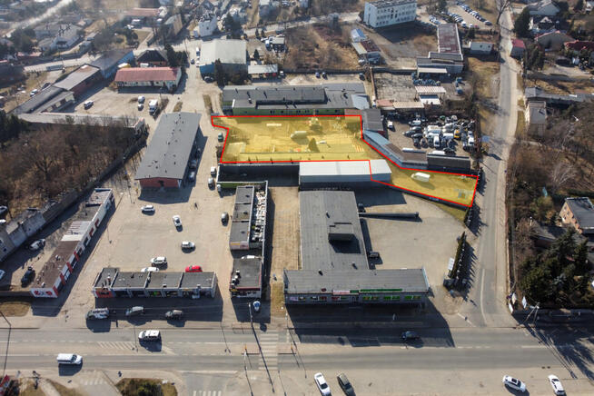 Działka inwestycyjno-usługowa w centrum Zgierza