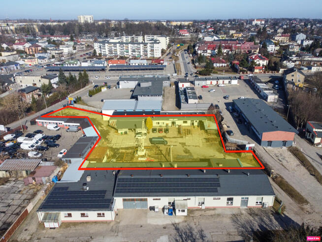 Działka inwestycyjno-usługowa w centrum Zgierza