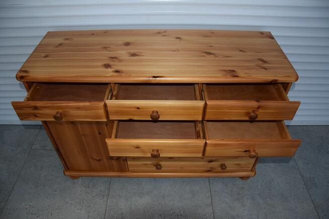 komoda z drewna sosnowego - jak nowa