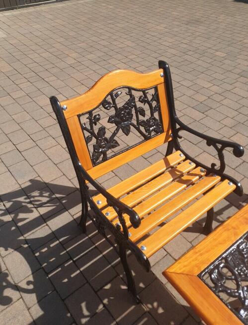 Komplet ogrodowy żeliwny