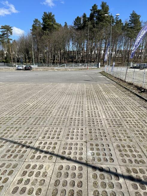 Plac 500 mkw parkingowy składowy Straszyn Obwodnica Gdańsk