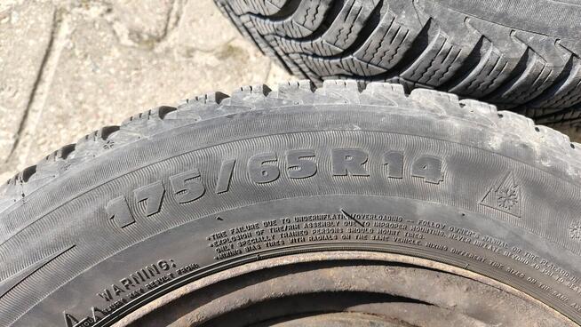 Felgi stalowe 14x5 1/2 z oponami