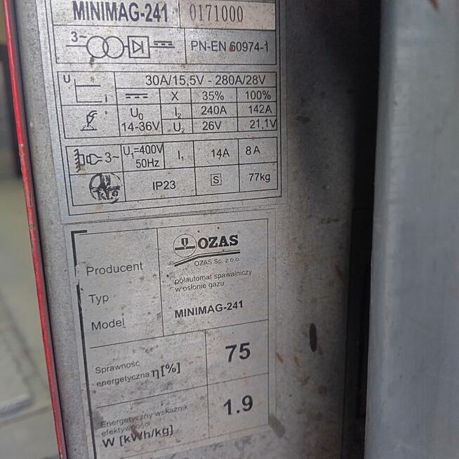 Spawarka OZAS MINIMAG