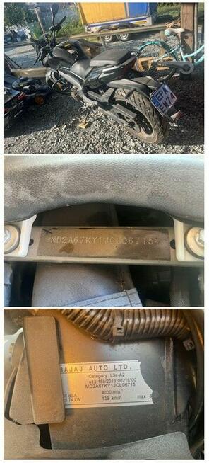 Motocykl Bajaj Dominar D 400