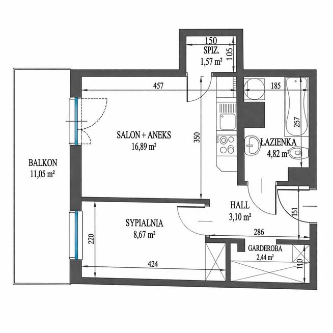 Wyjątkowe 2pok, Mała Góra,2011r,garaż+komórka w cenie.KupMnie