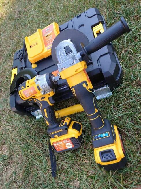 Szlifierka, i klucz udarowy