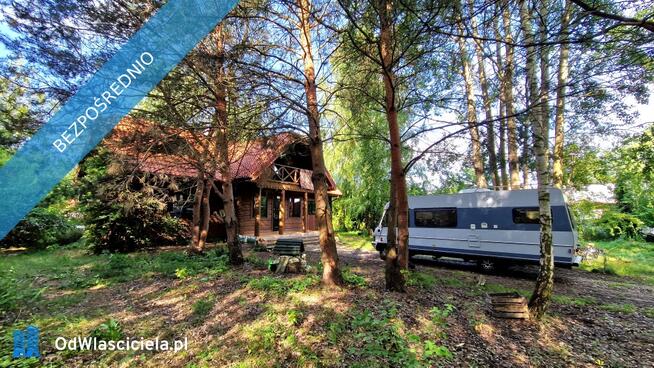 Wyjątkowy drewniany dom pod Warszawą