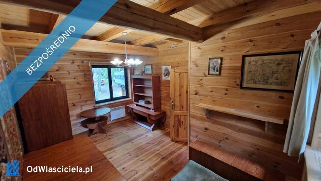 Wyjątkowy drewniany dom pod Warszawą