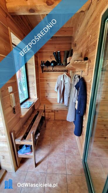 Wyjątkowy drewniany dom pod Warszawą