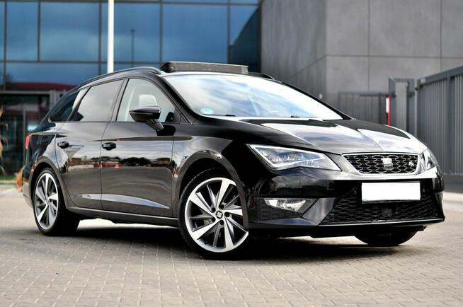 Seat Leon Sportstourer FR 2,0 TDi 185Km Automat Ledy Alcantara Navi Panorama Dach Full Opcja