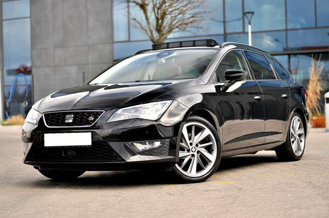 Seat Leon Sportstourer FR 2,0 TDi 185Km Automat Ledy Alcantara Navi Panorama Dach Full Opcja