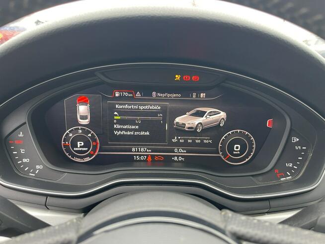 Audi A5 S Line QuattroSkóra Podgrzewanie Klimatronik Kamera 190KM