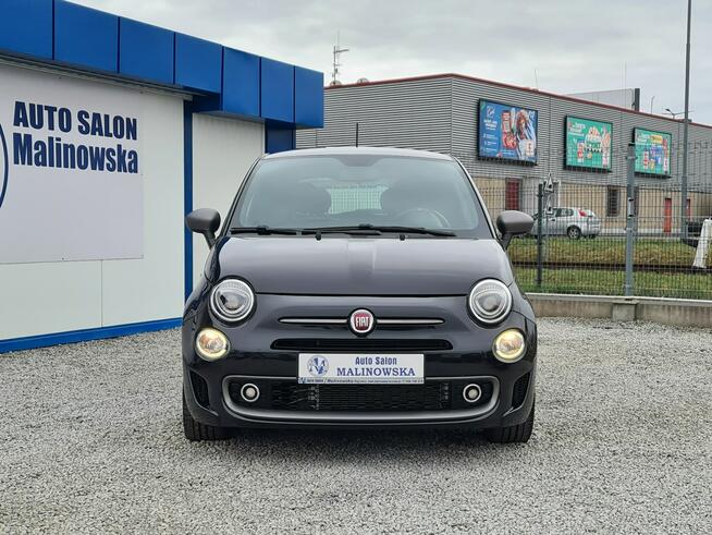 Fiat 500 Automat Klimatronik Półskóry Tempomat Halogeny Komputer Alu
