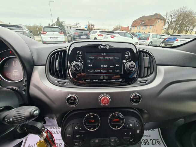 Fiat 500 Automat Klimatronik Półskóry Tempomat Halogeny Komputer Alu