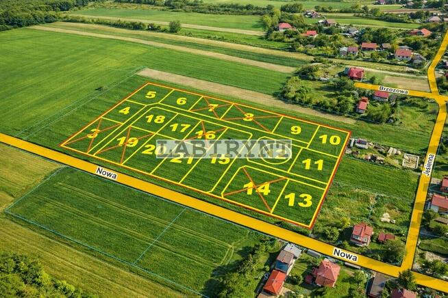 Rzerzęczyce 1132m2 budowlana, z planem miejscowym