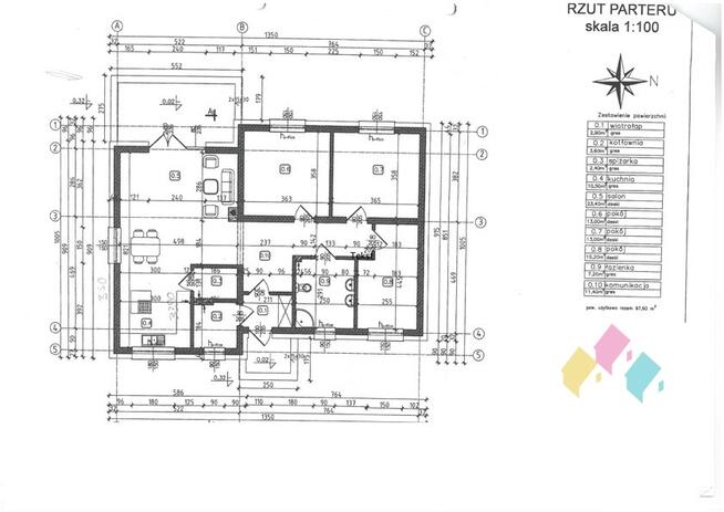 Dom parterowy 100 m2, działka 1561 m2