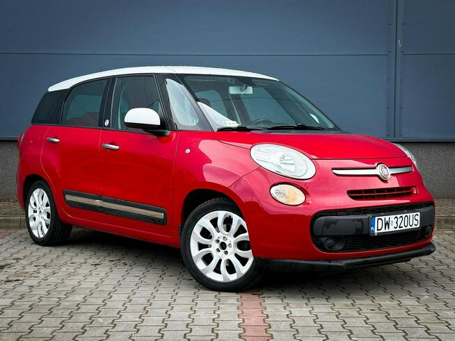 Fiat 500L 1.4 16V 95KM Living Salon PL I właściciel Tempomat Alufelgi Bluetooth