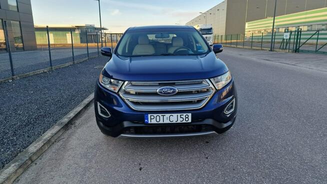 Ford EDGE FILM 2.0T 245KM 2016r Automat 83tys km hak Skóry Klima Grzane Fotele