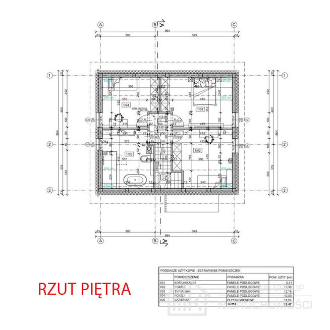 Dom jednorodzinny wolnostojący 116m2 ok. Wieliczki