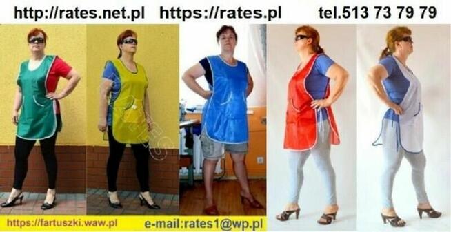 Fartuchy stylonowe Motylki cena 13,75 zł. netto Rates.pl