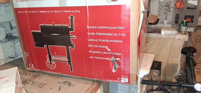 Grill na pelet z automatycznym podajnikiem.TANIO!